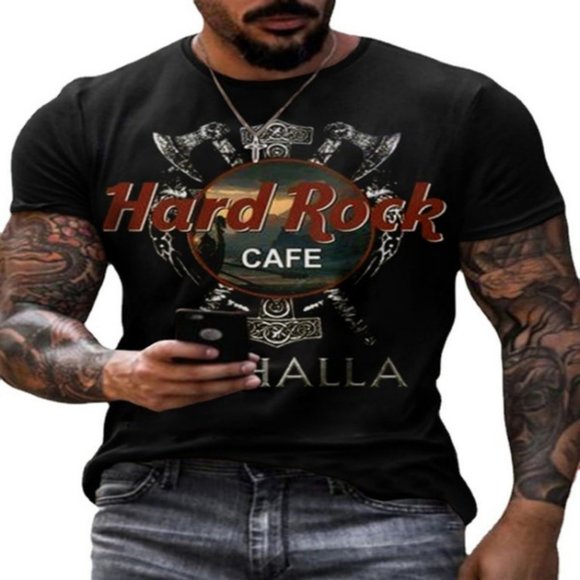 Hard Rock Vahalla T-Shirt - Picture 1 of 1